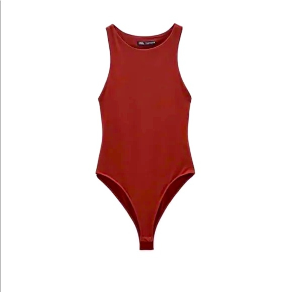 ❤️ ZARA HALTER NECK BODYSUIT ❤️